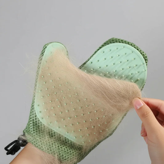 Silicone Massage Gloves - Grooming Made Fun!