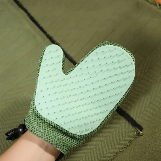 Silicone Massage Gloves - Grooming Made Fun!
